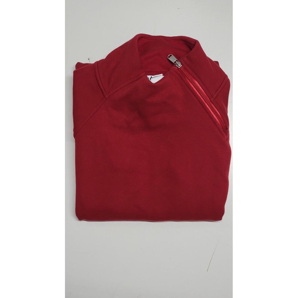 Athleta Cozy Karma Sweater‎ Dress Soft Plush Lined Pockets Red Womens XS - Picture 7 of 9